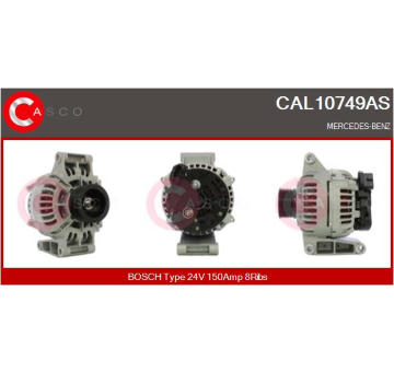 generátor CASCO CAL10112AS
