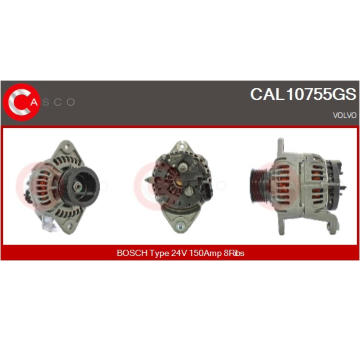 generátor CASCO CAL10118AS