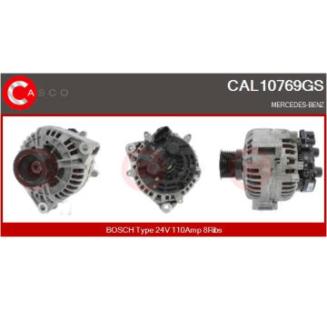 generátor CASCO CAL10134AS