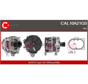 generátor CASCO CAL10173AS