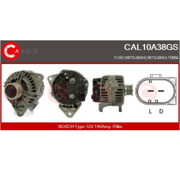 System cisteni skel CASCO CWS30128AS