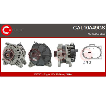 System cisteni skel CASCO CWS48118GS