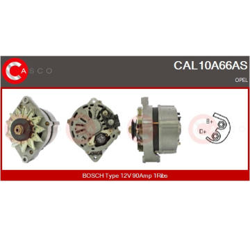 generátor CASCO CAL10221AS