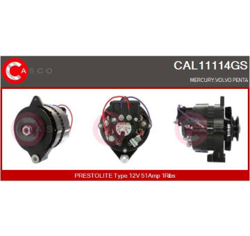 Alternátor CASCO CAL12104AS