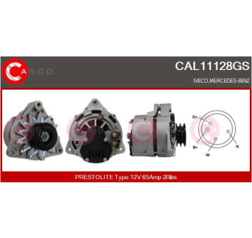 generátor CASCO CAL10252AS