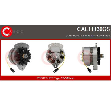 generátor CASCO CAL10253AS