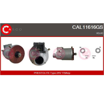 generátor CASCO CAL10274AS