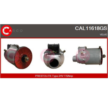 generátor CASCO CAL10276AS