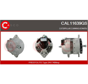 Rotor, generátor CASCO CRO15102AS