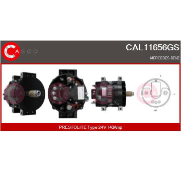 Alternátor CASCO CAL15030GS