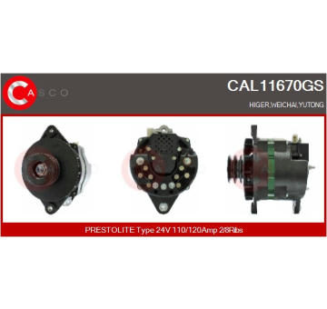 generátor CASCO CAL10316AS