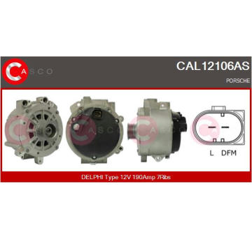 vnitřní ventilátor CASCO CBW71038AS