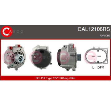 vnitřní ventilátor CASCO CBW71039GS