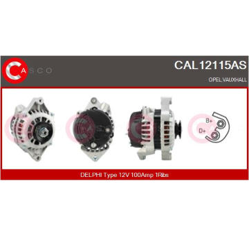 vnitřní ventilátor CASCO CBW71050GS