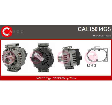 generátor CASCO CAL10384AS
