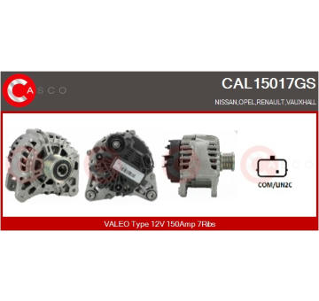 generátor CASCO CAL10385GS