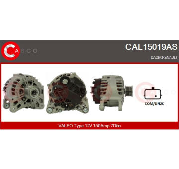 generátor CASCO CAL10387AS