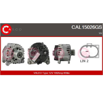 Vnútorný ventilátor CASCO CBW74009AS