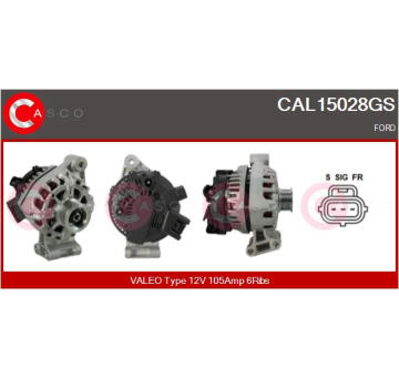 Vnútorný ventilátor CASCO CBW74010GS