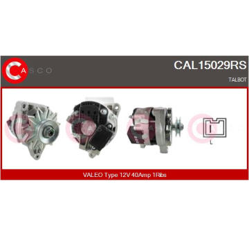Alternátor CASCO CAL15144AS