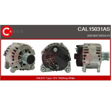 generátor CASCO CAL10397AS