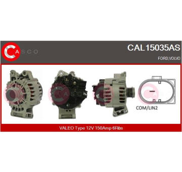 Alternátor CASCO CAL15149AS