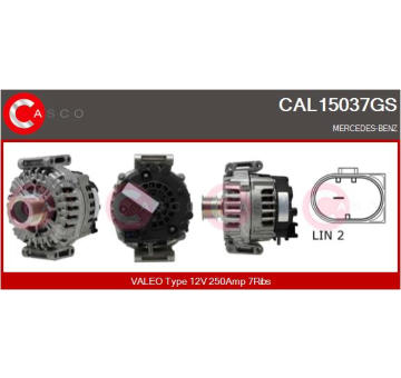 Spínač, zvedací zařízení oken CASCO CWR70008AS