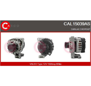 Alternátor CASCO CAL15154AS