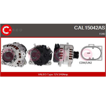 Alternátor CASCO CAL15157AS