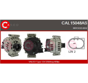 Alternátor CASCO CAL15161AS