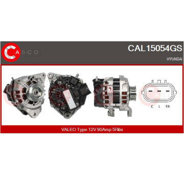 Spínač, zvedací zařízení oken CASCO CWR71009AS