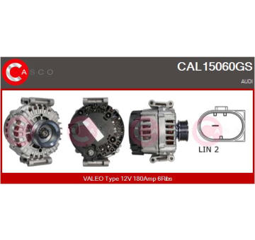 Spínač, zvedací zařízení oken CASCO CWR71016AS