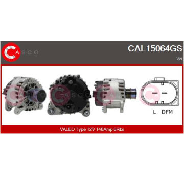 Vnútorný ventilátor CASCO CBW86003AS