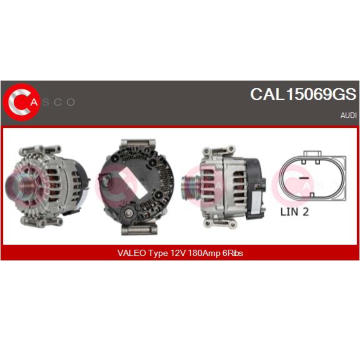 Spínač, zvedací zařízení oken CASCO CWR71026AS