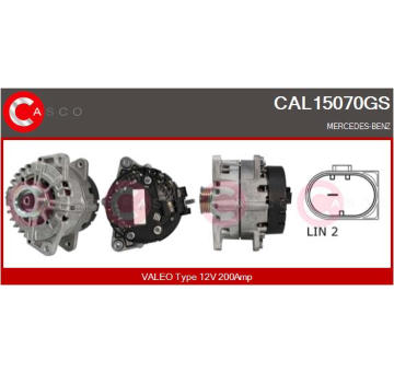 generátor CASCO CAL10439AS