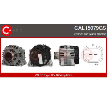 Spínač, zvedací zařízení oken CASCO CWR71044AS