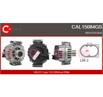 generátor CASCO CAL10449AS