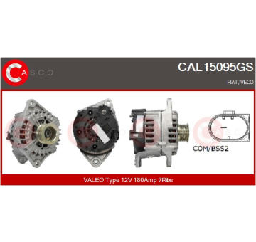 Spínač, zvedací zařízení oken CASCO CWR72005AS