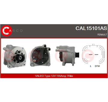 vnitřní ventilátor CASCO CBW76015GS