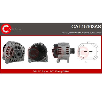 vnitřní ventilátor CASCO CBW76019AS