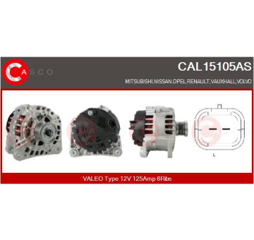 Spínač, zvedací zařízení oken CASCO CWR73000AS