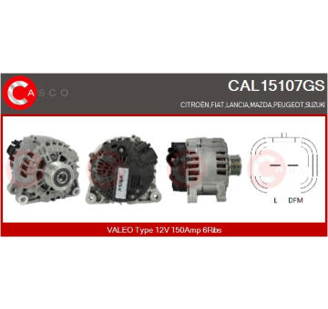 Spínač, zvedací zařízení oken CASCO CWR73009AS