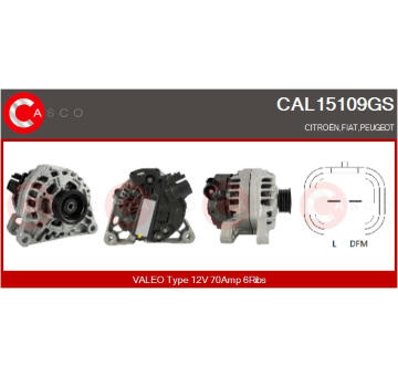 Spínač, zvedací zařízení oken CASCO CWR73020AS