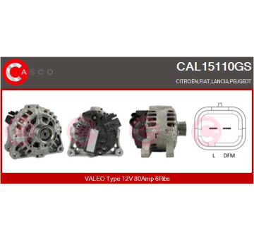 Spínač, zvedací zařízení oken CASCO CWR73025AS