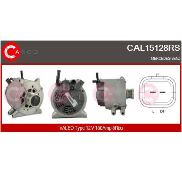 generátor CASCO CAL10517GS