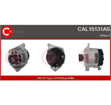 Alternátor CASCO CAL15262AS