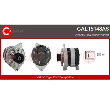 Spínač, zvedací zařízení oken CASCO CWR76007AS