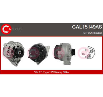 Alternátor CASCO CAL15290AS