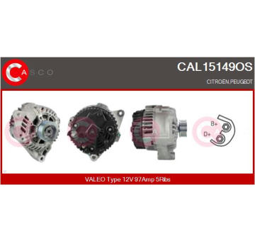 Spínač, zvedací zařízení oken CASCO CWR76011AS