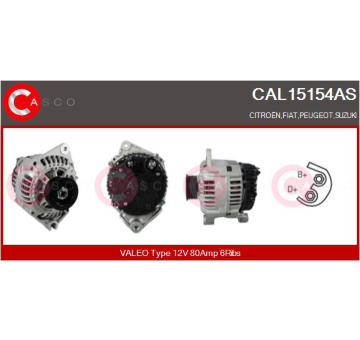 generátor CASCO CAL10559AS
